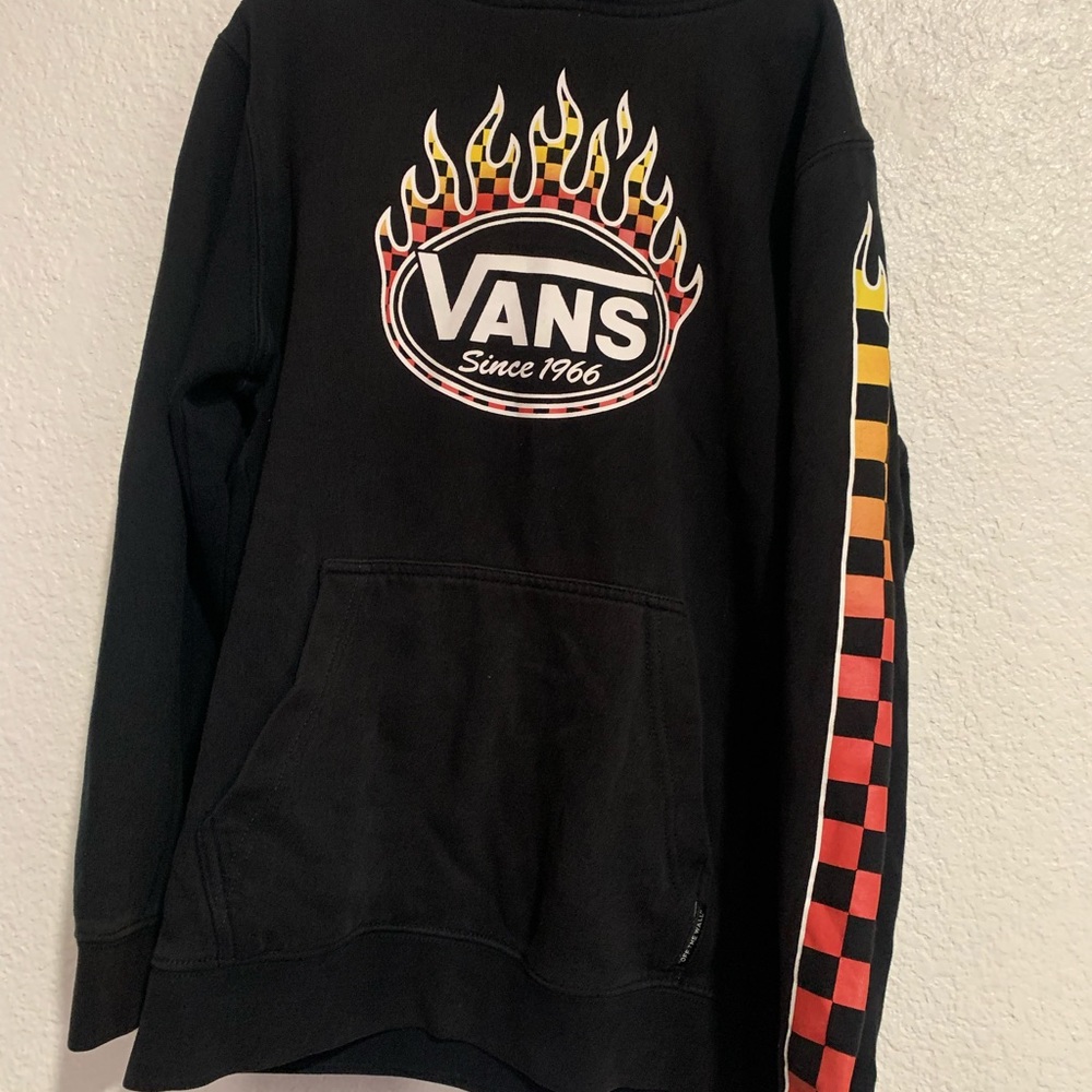 Vans Off The Wall Pullover Hoodie Size Small S 8 - … - Picture 2 of 7